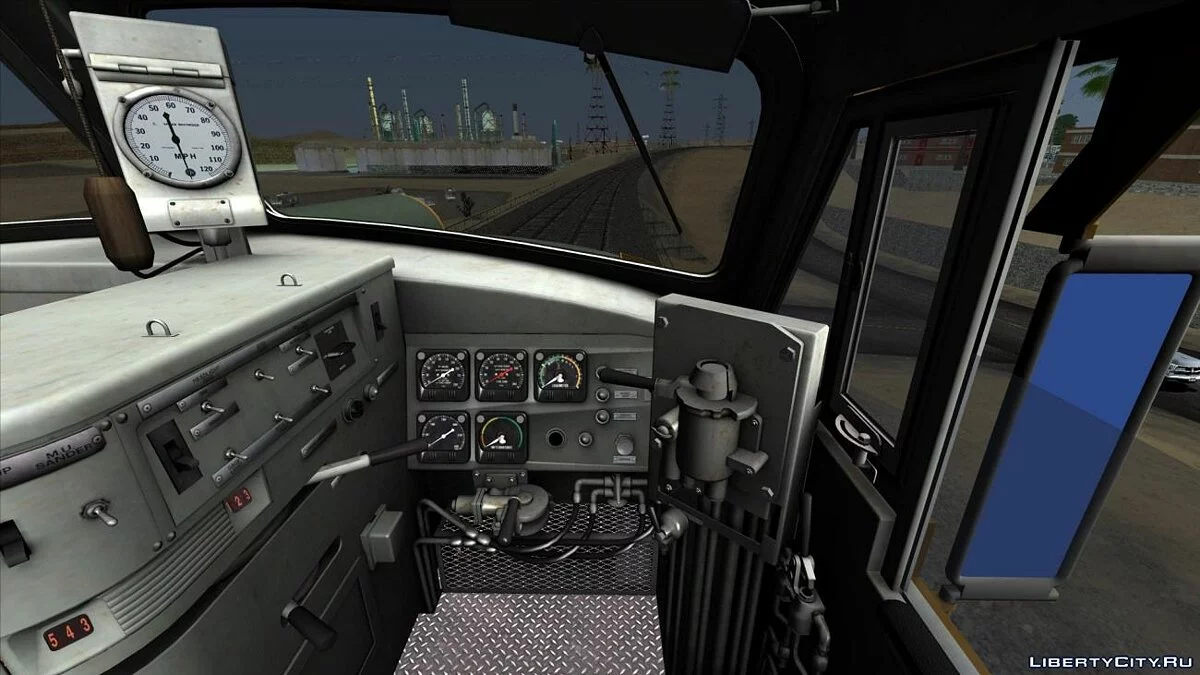 Union Pacific 8500 HP Gas Turbine Electric Locomotive / GTA San Andreas