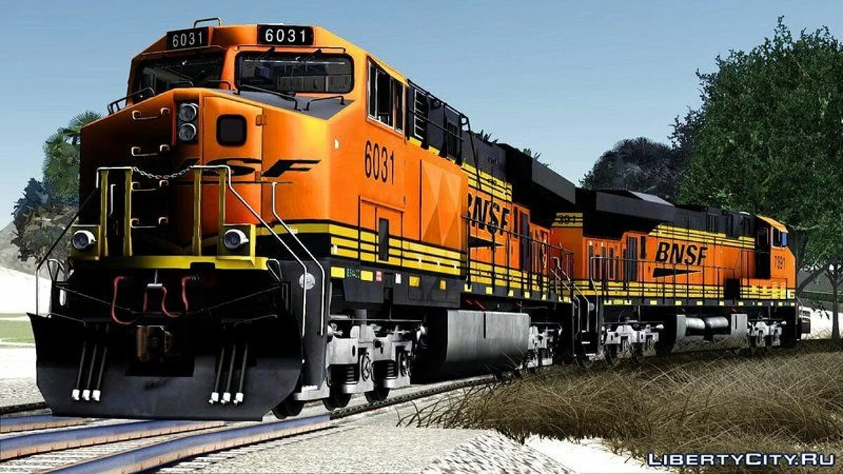GE ES44DC - BNSF Lokomotive / GTA San Andreas