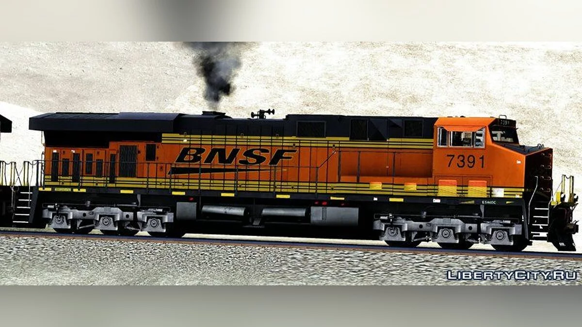 GE ES44DC - BNSF Lokomotive / GTA San Andreas