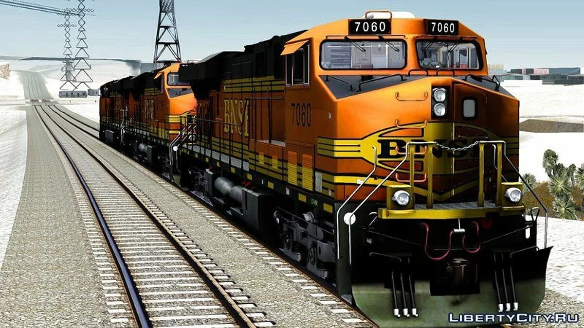 GE ES44DC - BNSF Lokomotive / GTA San Andreas