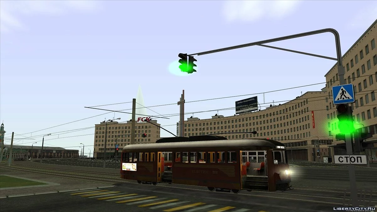 PCC Tram from L.A. Noire / GTA San Andreas