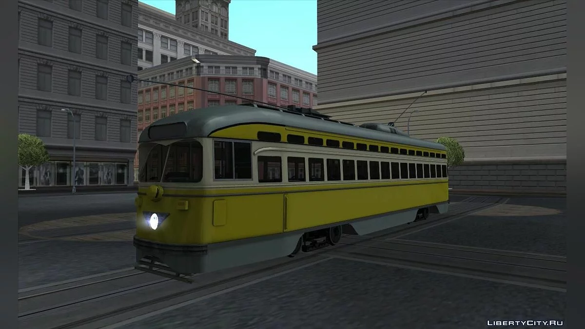 Трамвай PCC - L.A. NOIRE / GTA San Andreas