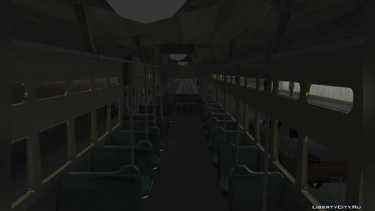 Трамвай PCC - L.A. NOIRE / GTA San Andreas