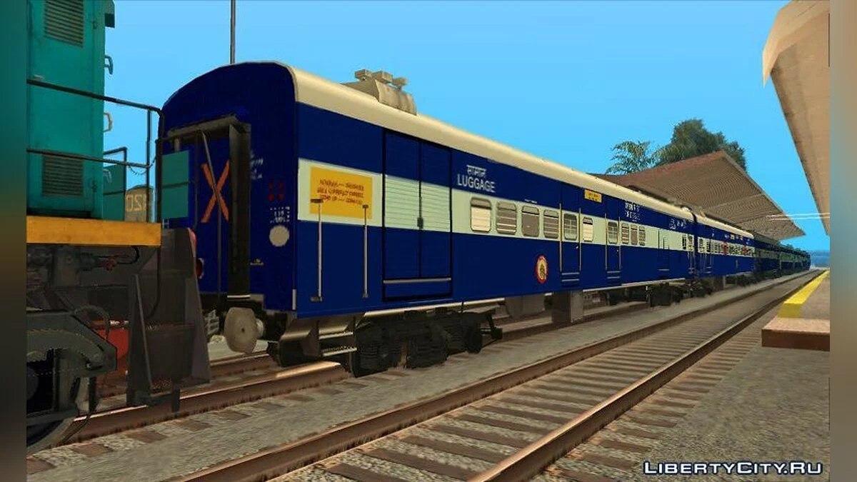 Indische Eisenbahnen SLR Coach / GTA San Andreas