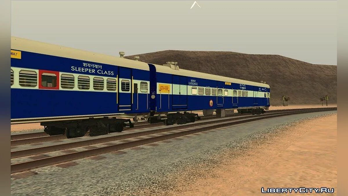 Indische Eisenbahnen SLR Coach / GTA San Andreas