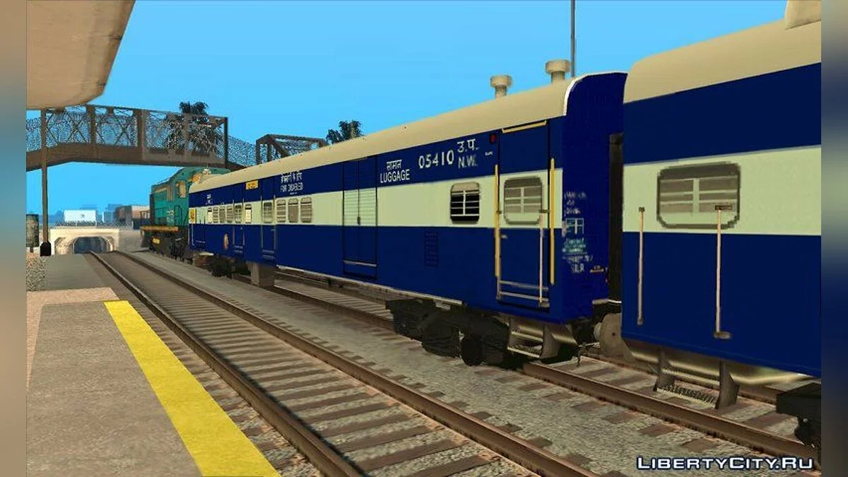 Indische Eisenbahnen SLR Coach / GTA San Andreas