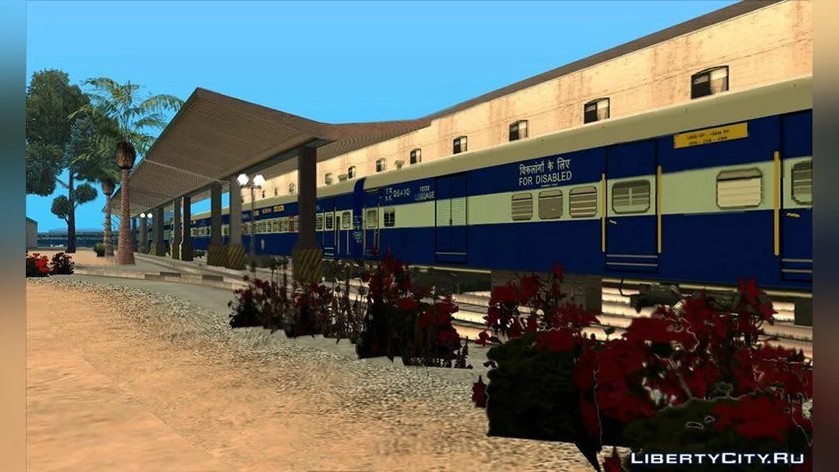 Indische Eisenbahnen SLR Coach / GTA San Andreas