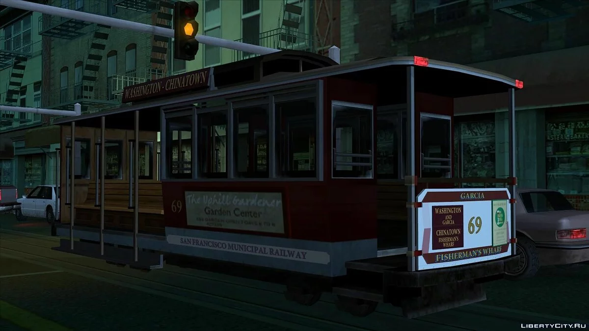 Оновлений канатний трамвай / GTA San Andreas