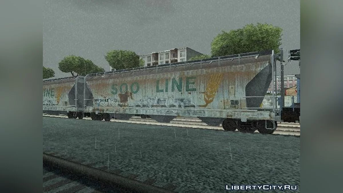 Вагони з логотипом Soo Line / GTA San Andreas