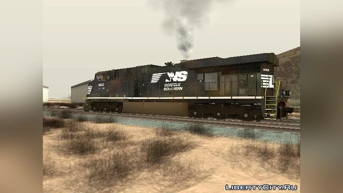 Locomotive ES44 Norfolk Southern Diesel / جي تي إيه سان أندرياس