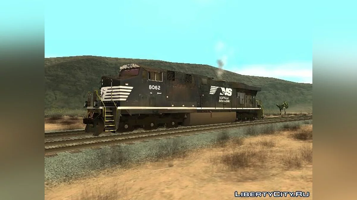 Locomotive ES44 Norfolk Southern Diesel / جي تي إيه سان أندرياس