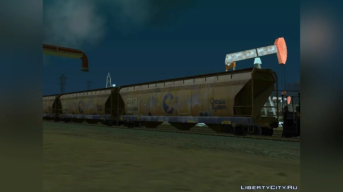 Wagon de marchandises Chessie System Hopper / GTA San Andreas