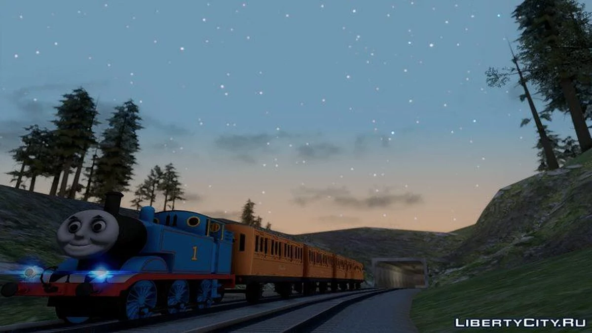 Annie and Clarabel [The Train] / GTA San Andreas