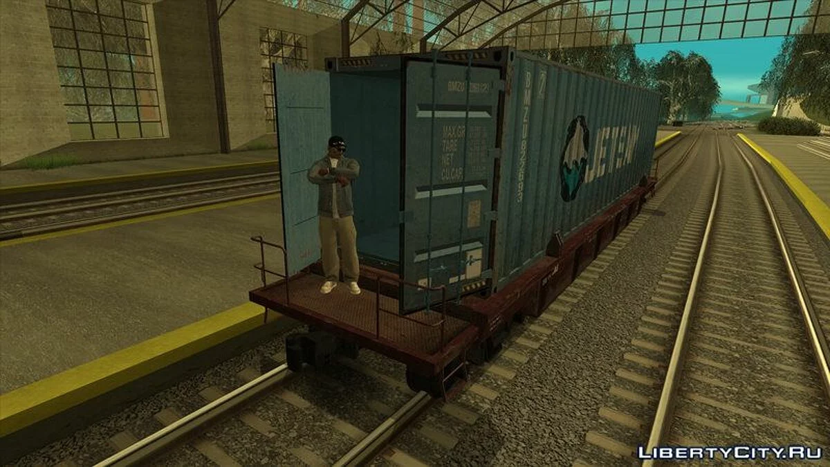 Вантажний потяг з GTA 5 / GTA San Andreas
