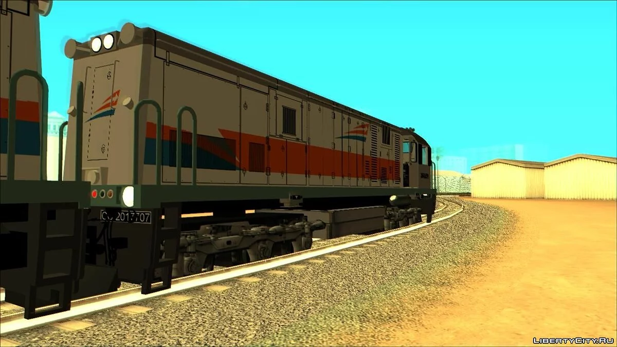 Locomotiva PT KAI (Persero) G.E U18C