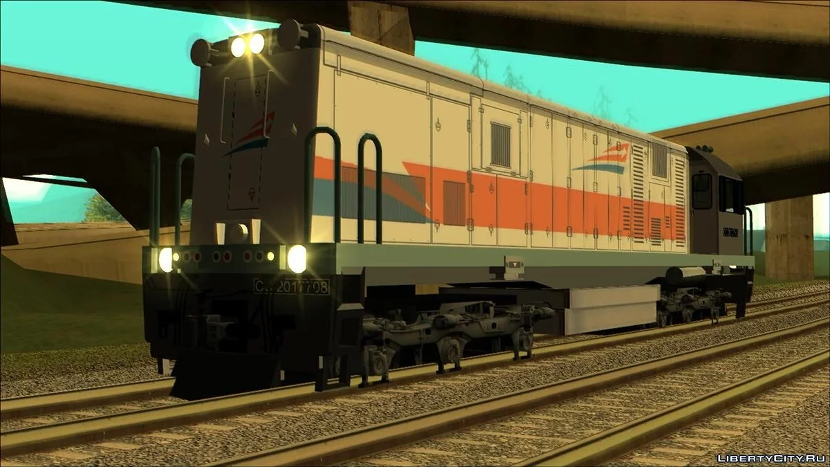 Locomotiva PT KAI (Persero) G.E U18C