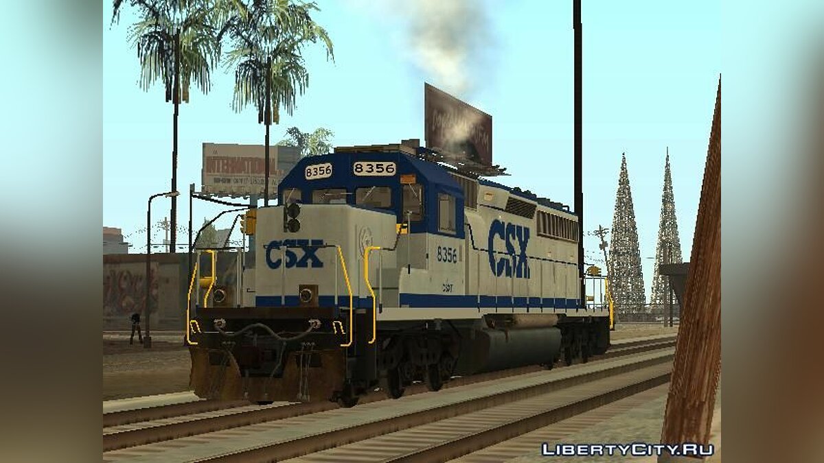 Trains for GTA San Andreas with automatic installation: free download  trains for GTA SA