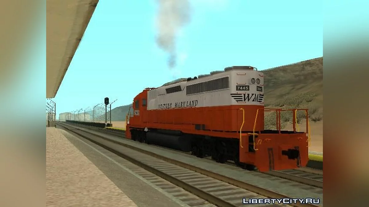 EMD SD40-2 Maryland Barat / GTA San Andreas