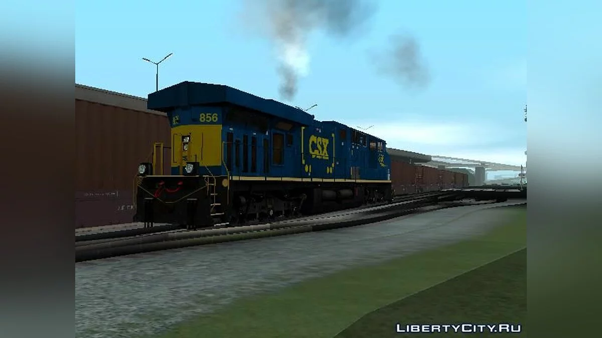 Locomotora diésel de carga ES44AH CSX / GTA San Andreas
