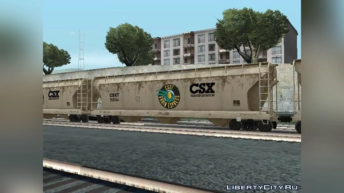 Gerbong Tertutup CSX Grain Express / GTA San Andreas
