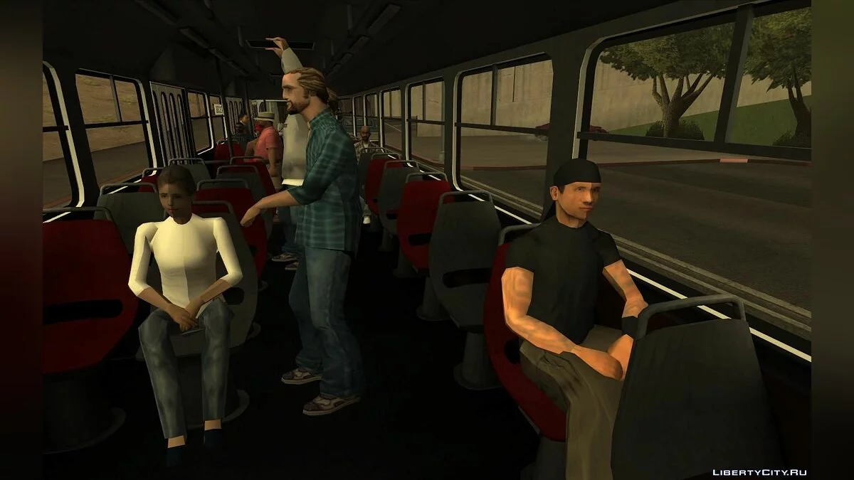 Tram Tatra T4 RATB / GTA San Andreas