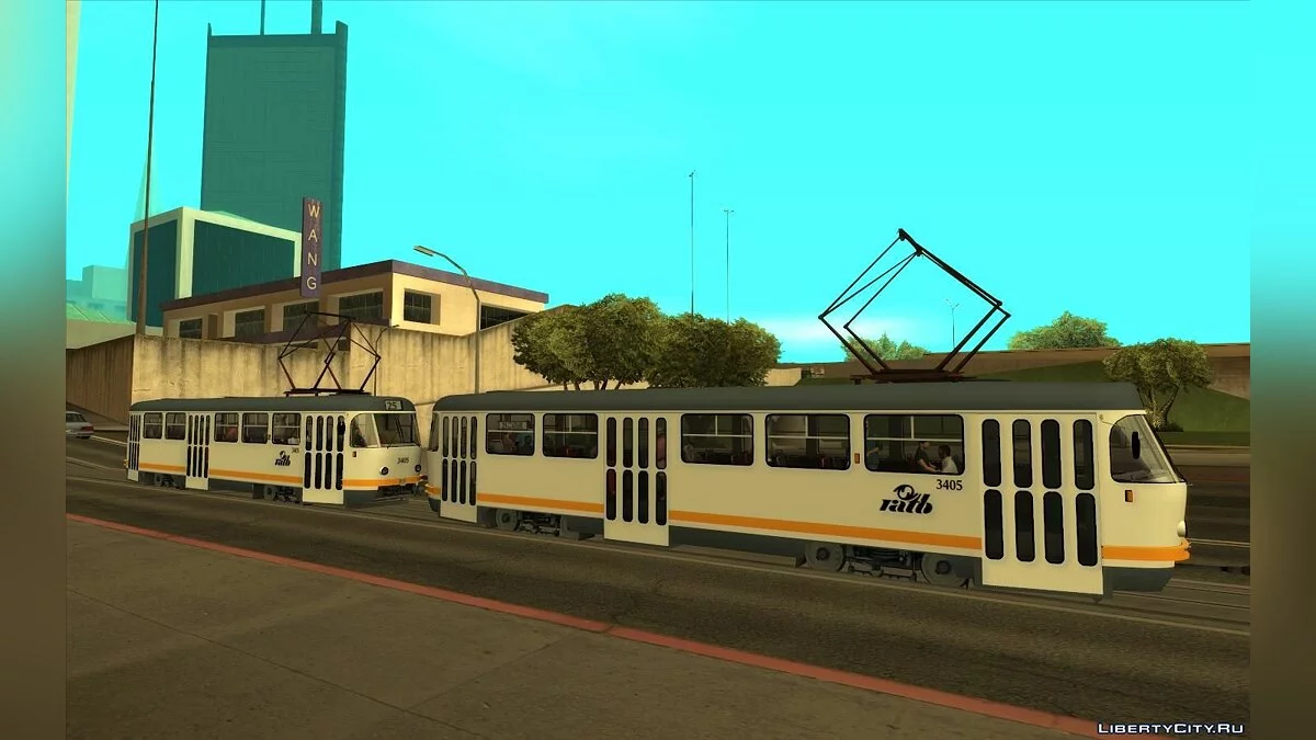 Tram Tatra T4 RATB / GTA San Andreas
