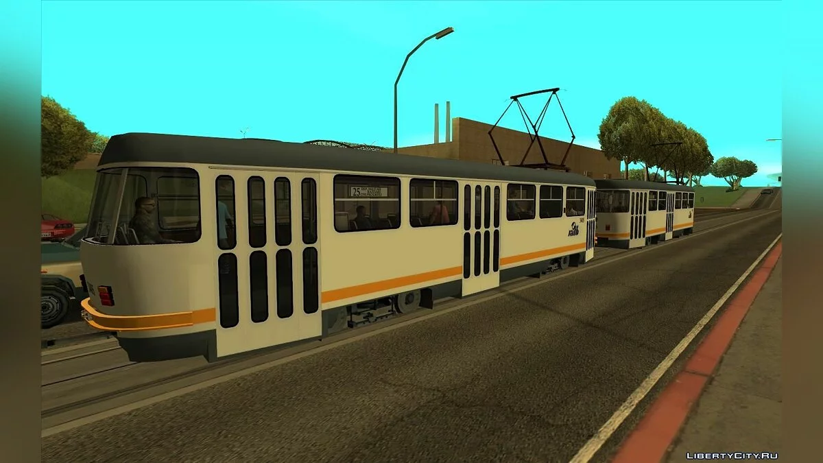 Tram Tatra T4 RATB / GTA San Andreas
