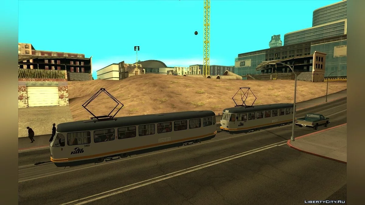Tram Tatra T4 RATB / GTA San Andreas
