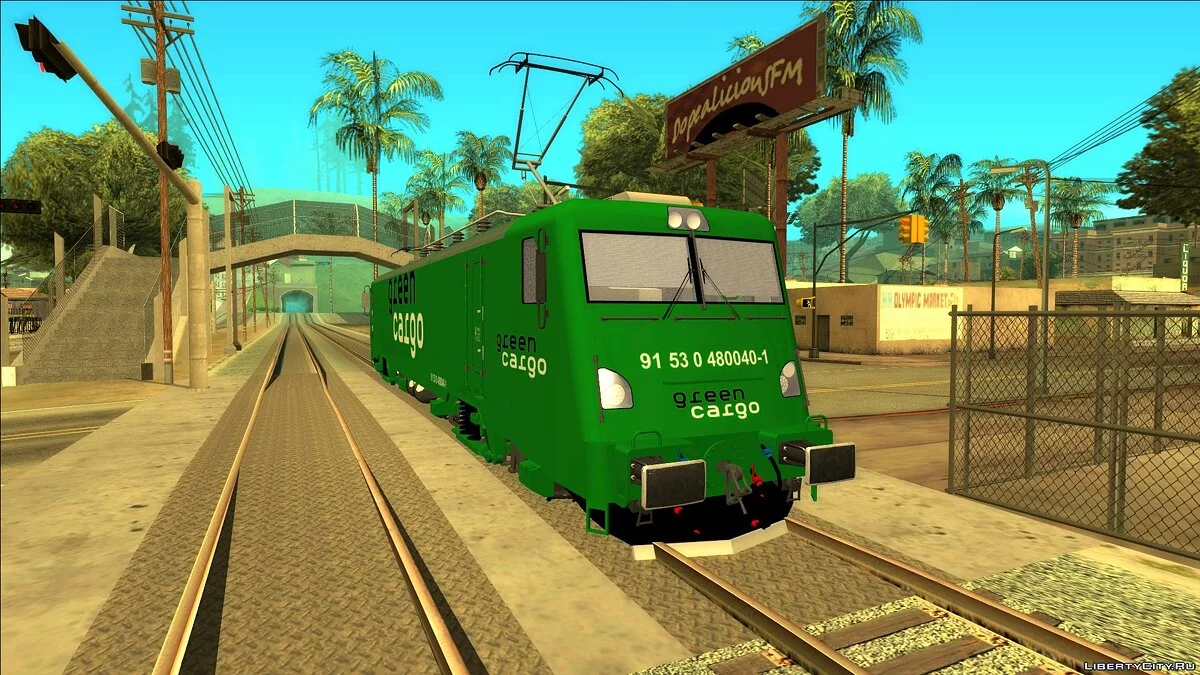 LEMA 480-040 Green Cargo Sweden / GTA San Andreas