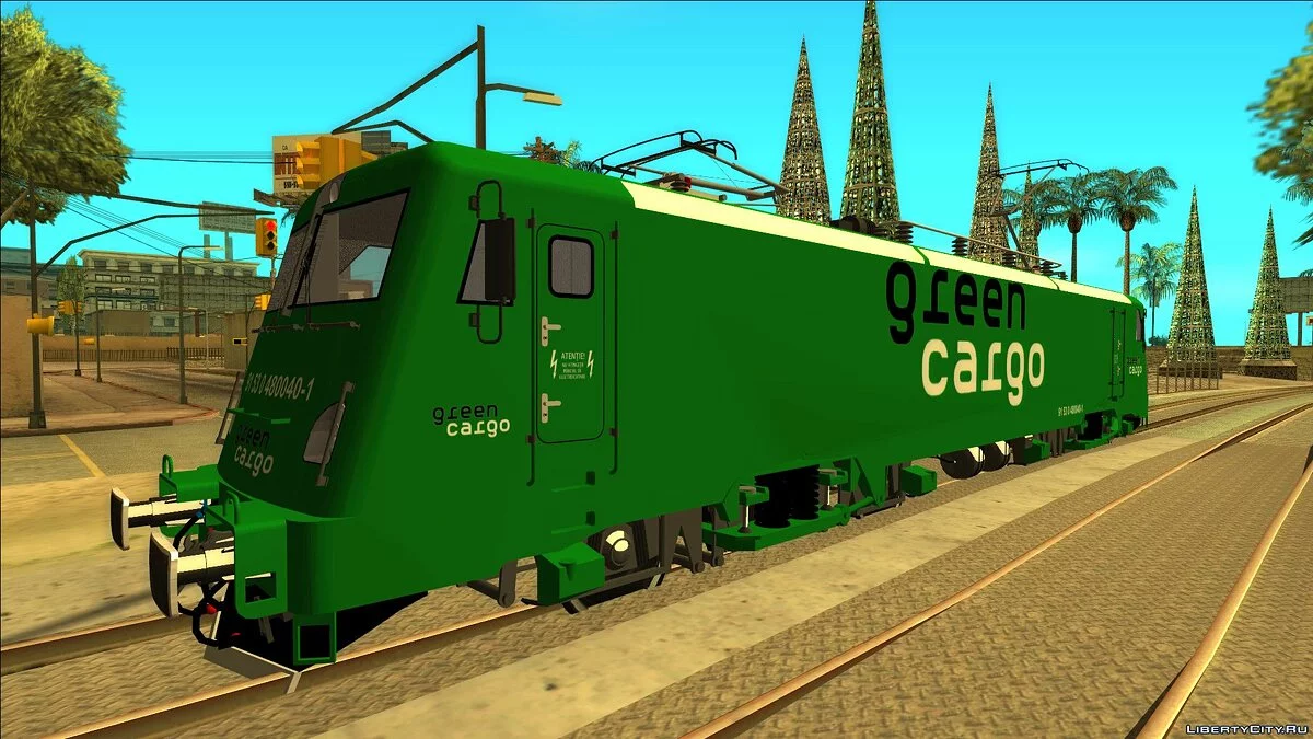 LEMA 480-040 Green Cargo Sweden / GTA San Andreas