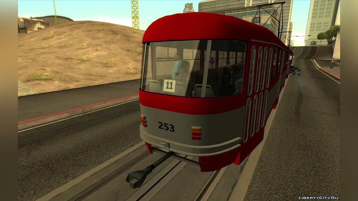 Tatra T4R RATC Iasi / GTA San Andreas