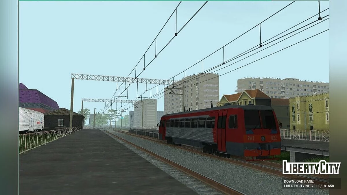 Rail Bus 1st generation (RA1) / GTA San Andreas