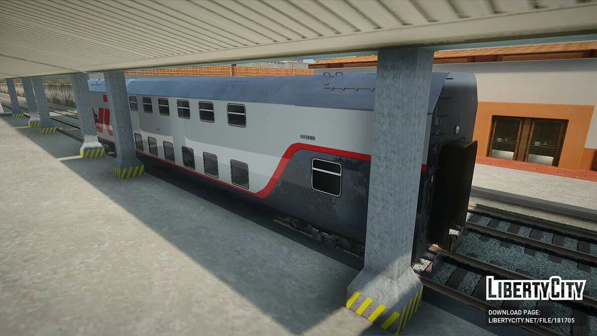 RZD Double-Decker Car / GTA San Andreas