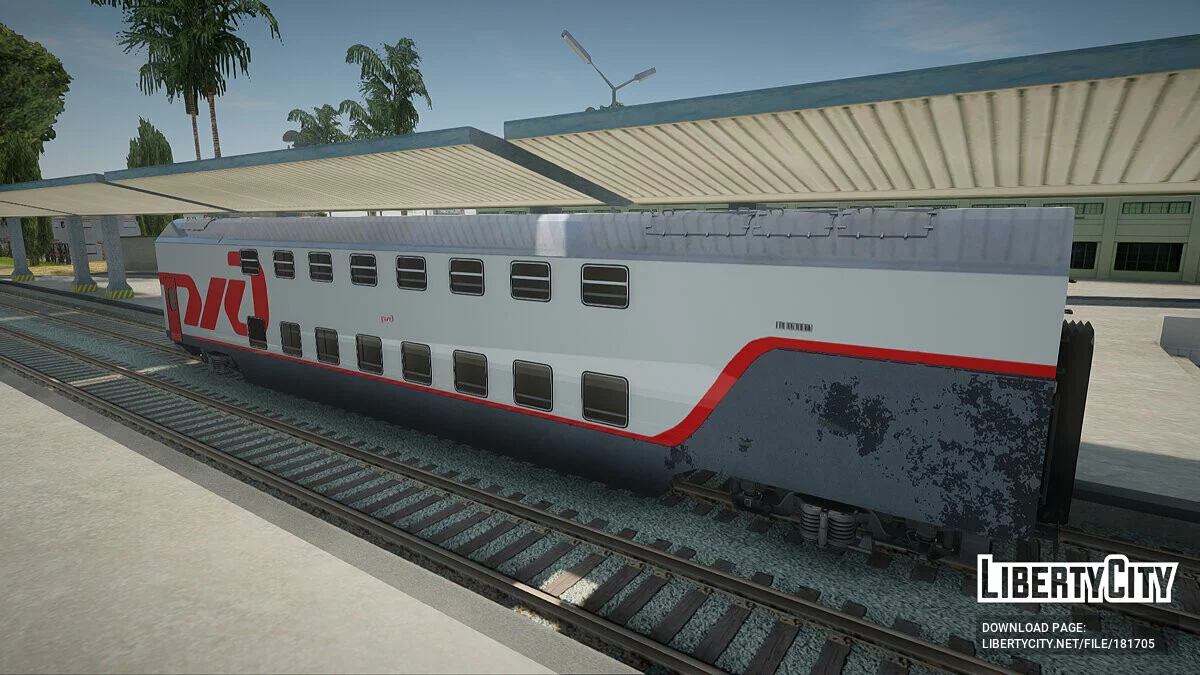 RZD Double-Decker Car / GTA San Andreas