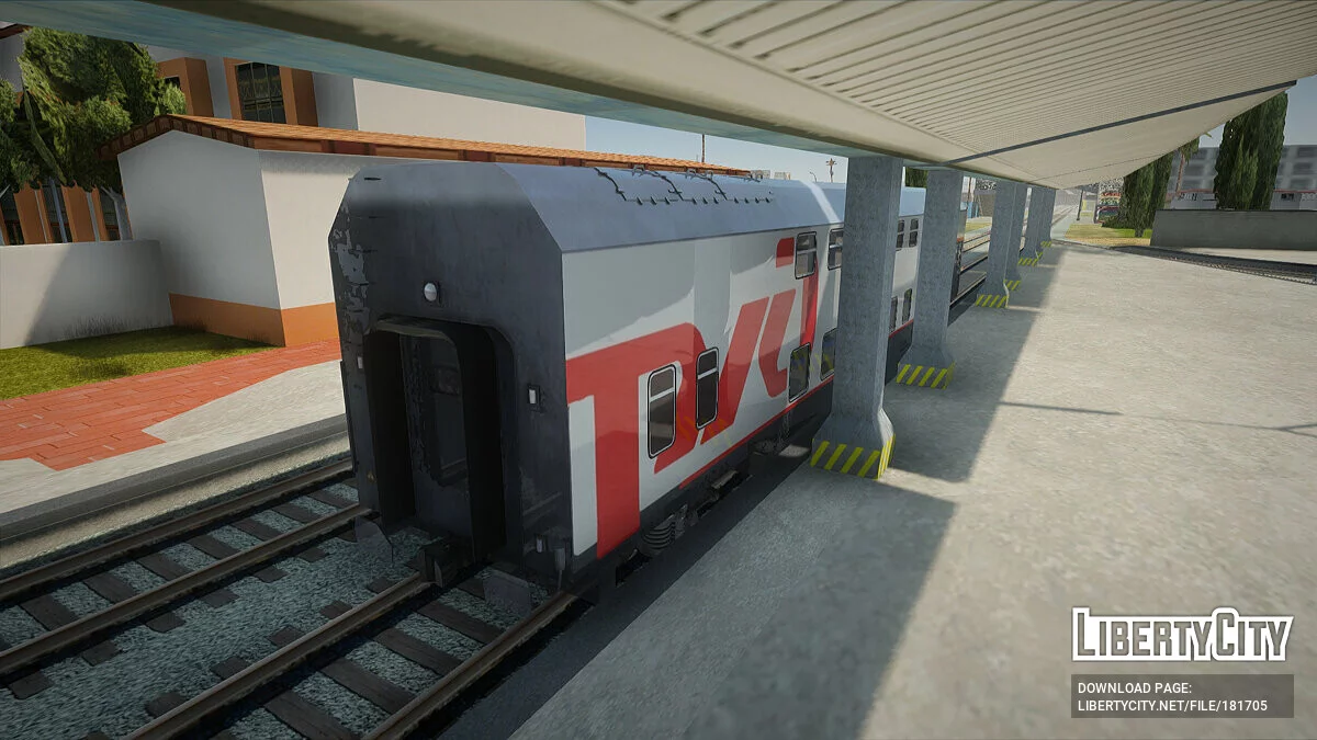 RZD Double-Decker Car / GTA San Andreas