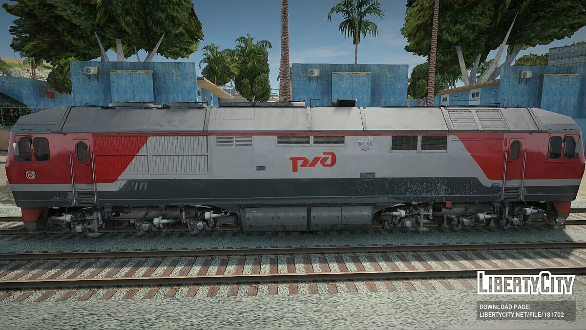TEP70BS RZD / GTA San Andreas