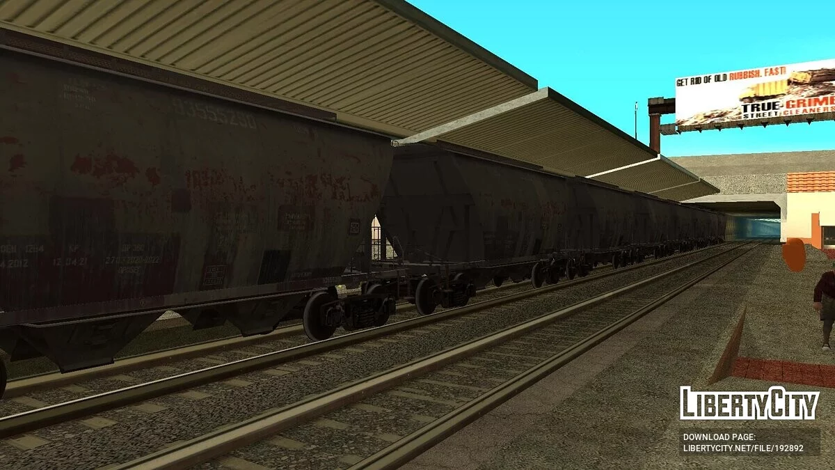 Trémie n°93555290 modèle 19-9862 pour le transport de marchandises en vrac / GTA San Andreas
