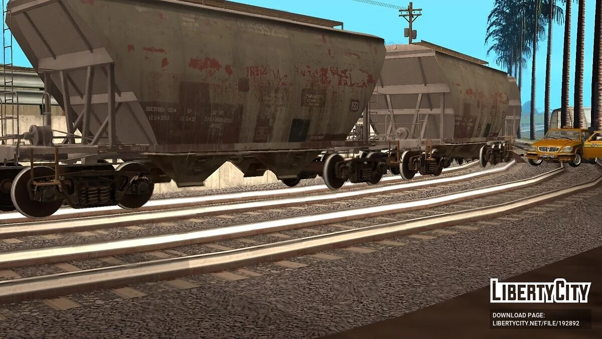 Trémie n°93555290 modèle 19-9862 pour le transport de marchandises en vrac / GTA San Andreas
