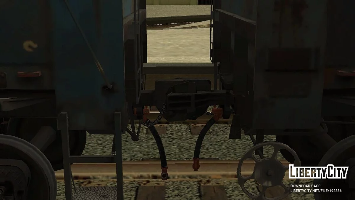 Schüttgutwagen Nr. 61166419 Novotrans für den Transport von Schüttgütern / GTA San Andreas