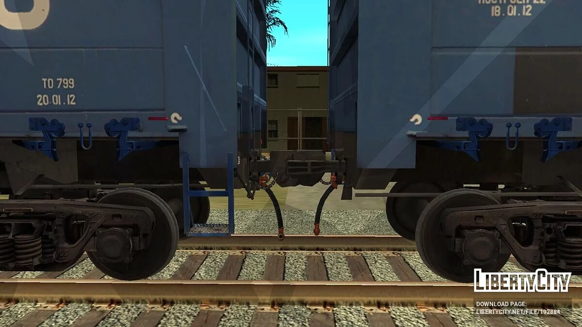 Offenwagen Novotrans zum Transport von Schüttgütern Nr. 62675921 / GTA San Andreas