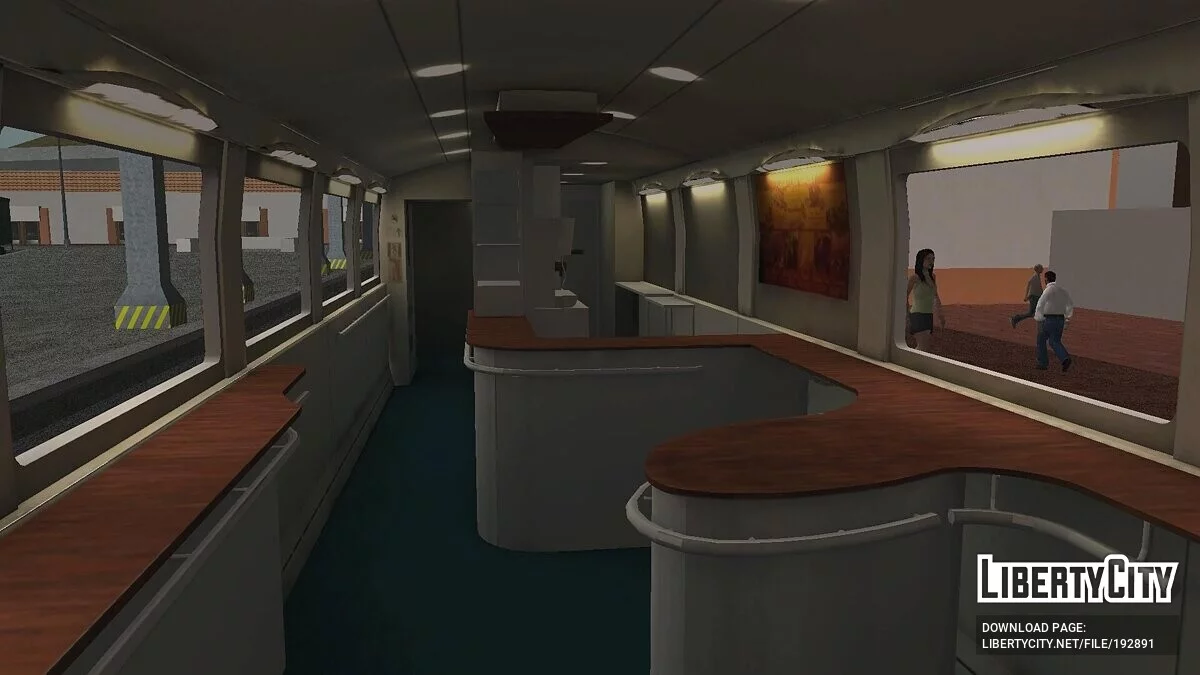 Train à grande vitesse « Swift » / GTA San Andreas