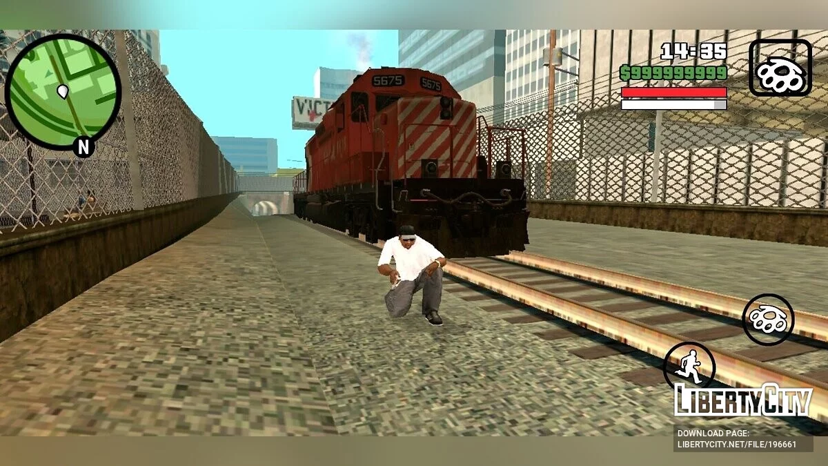 Ferrocarril CF Hail / GTA San Andreas (iOS, Android)