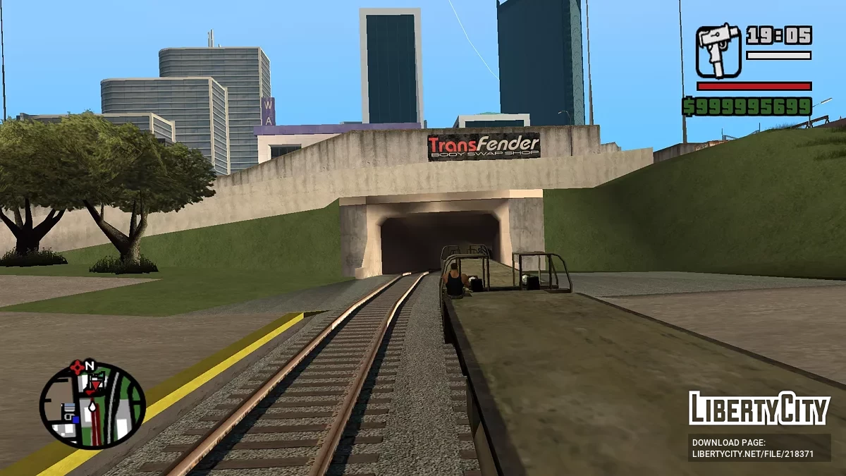 Betretbare Freifläche / GTA San Andreas