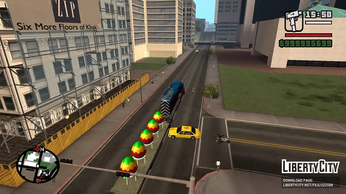 Великодній поїзд / GTA San Andreas