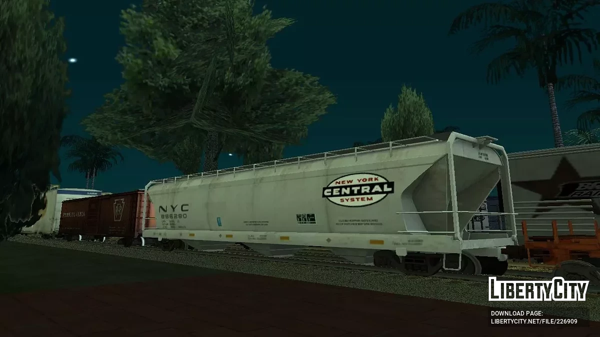 ACF Covered Hopper New York Central / GTA San Andreas