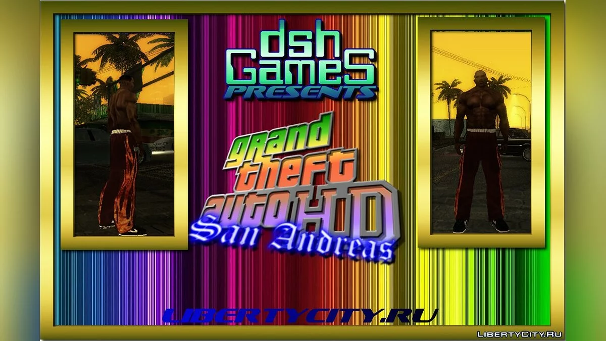 HD Сі-Джей: штани / GTA San Andreas