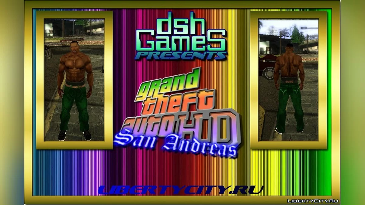 HD Сі-Джей: штани / GTA San Andreas