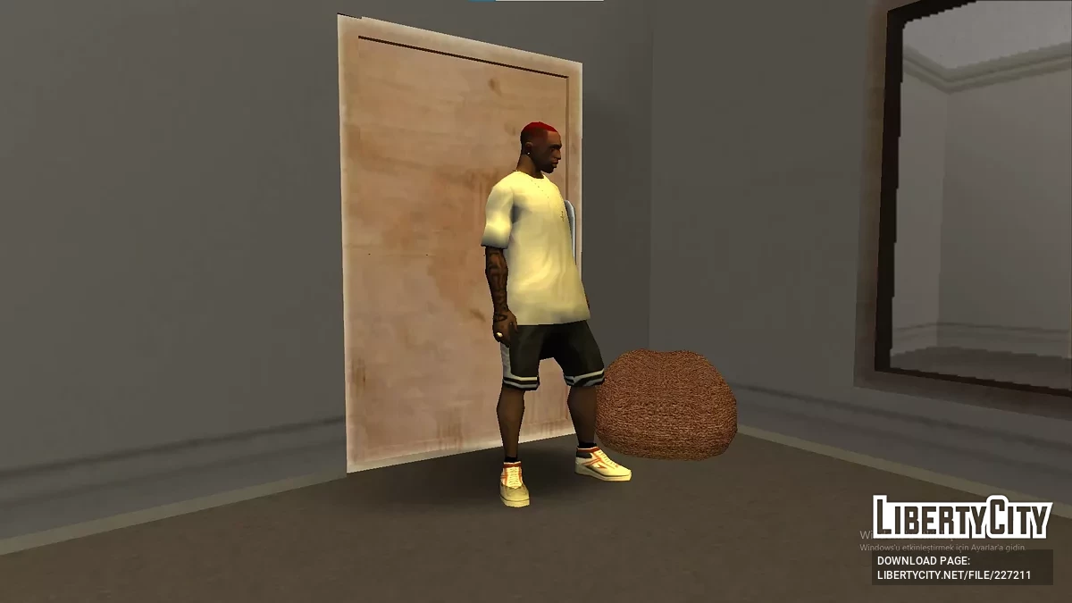 Чорні Баскетбольні Шорти / GTA San Andreas