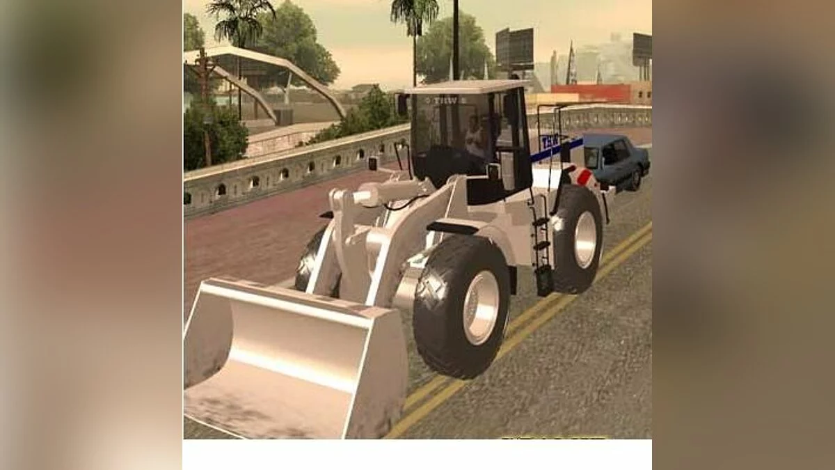 Бульдозер / GTA San Andreas