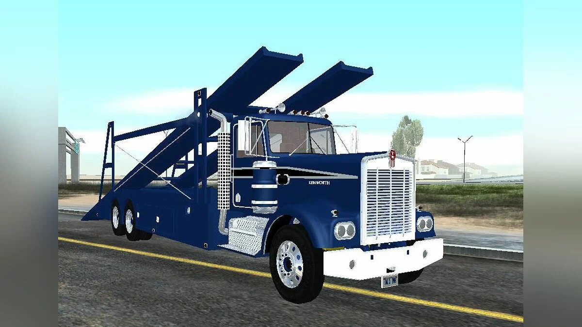 Kenworth Car Hauler / GTA San Andreas